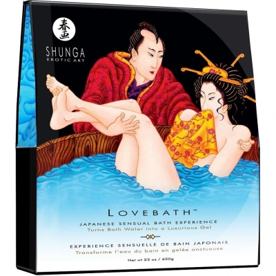 Интимный гель для ванны Shunga Lovebath, превращающий воду в роскошный гель, 650 г