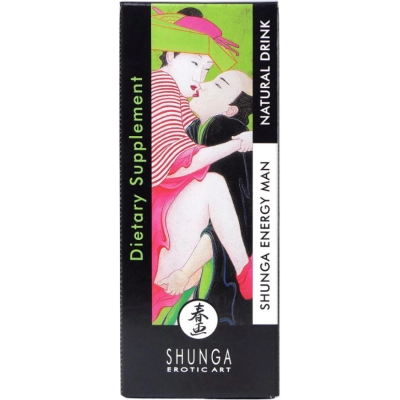 Напиток Shunga Energy Man, травяной, жидкий, для мужчин, 20 мл