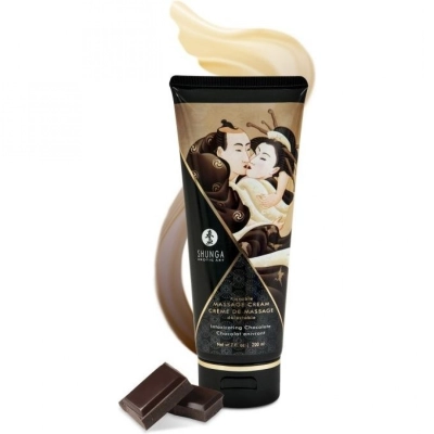 Массажный крем Shunga Intoxicating Chocolate, 200 мл