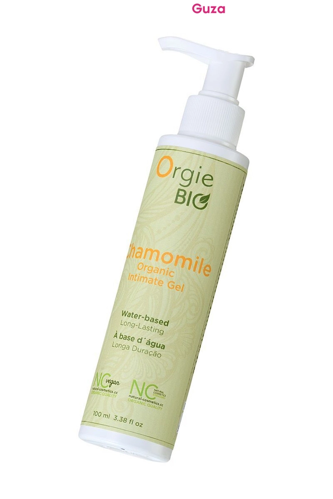 Интимный гель Orgies Bio Chamomile органический, на водной основе, с экстрактом ромашки, 100 мл — фото 1