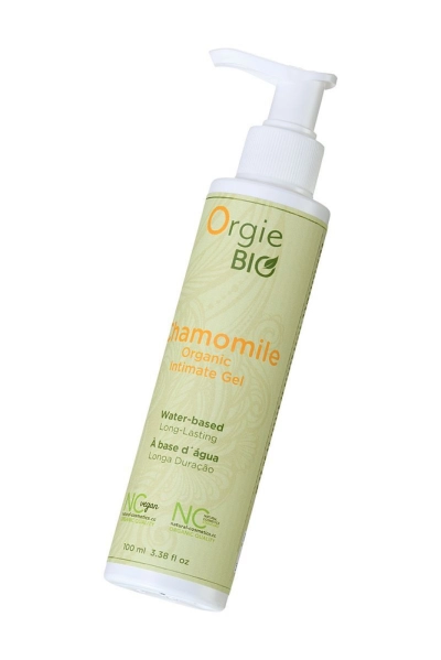 Интимный гель Orgies Bio Chamomile органический, на водной основе, с экстрактом ромашки, 100 мл