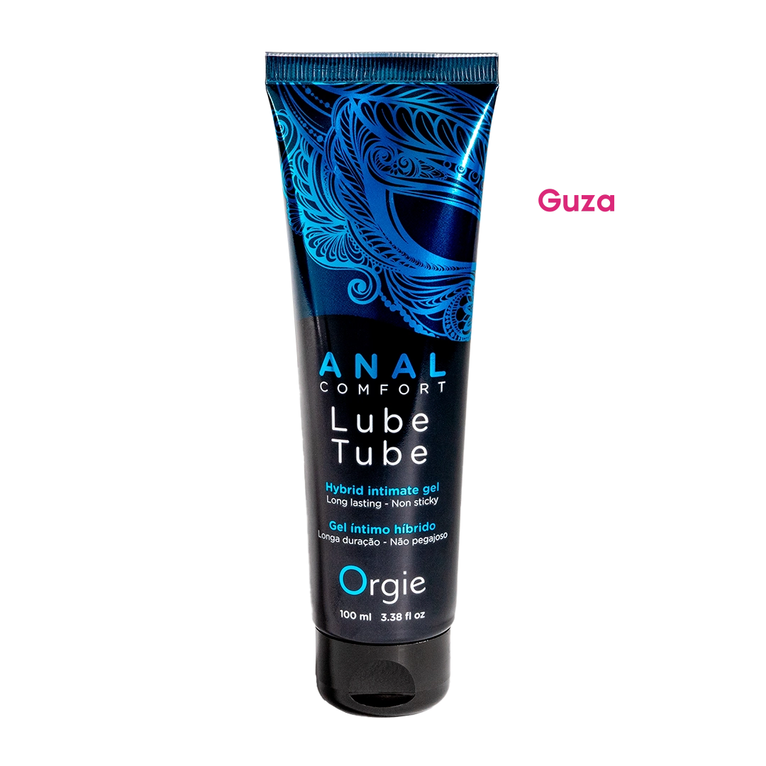Интимный гибридный гель Orgies ANAL COMFORT Lube Tube, стойкий, нелипкий, 100 мл — фото 2
