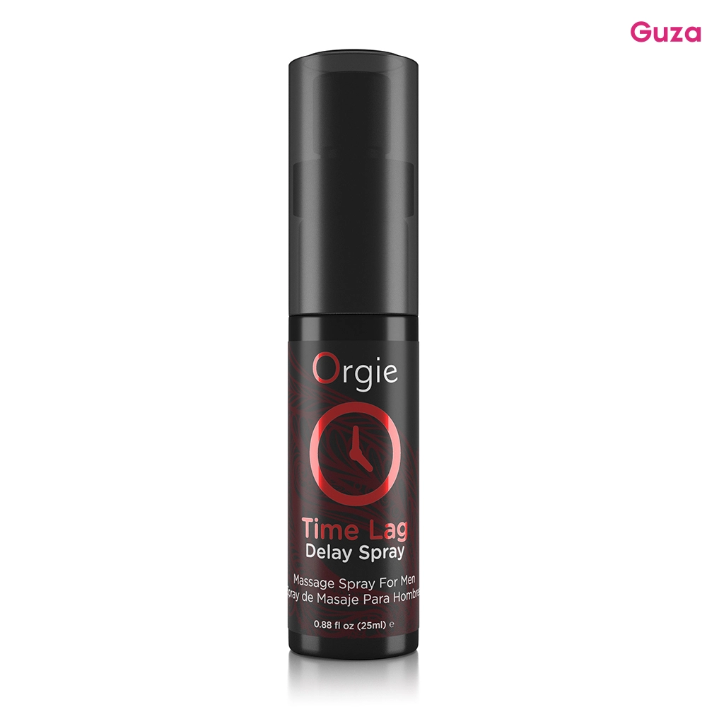 Массажный спрей Orgies Time Lag Delay Spray для мужчин, черный, 25 мл — фото 2