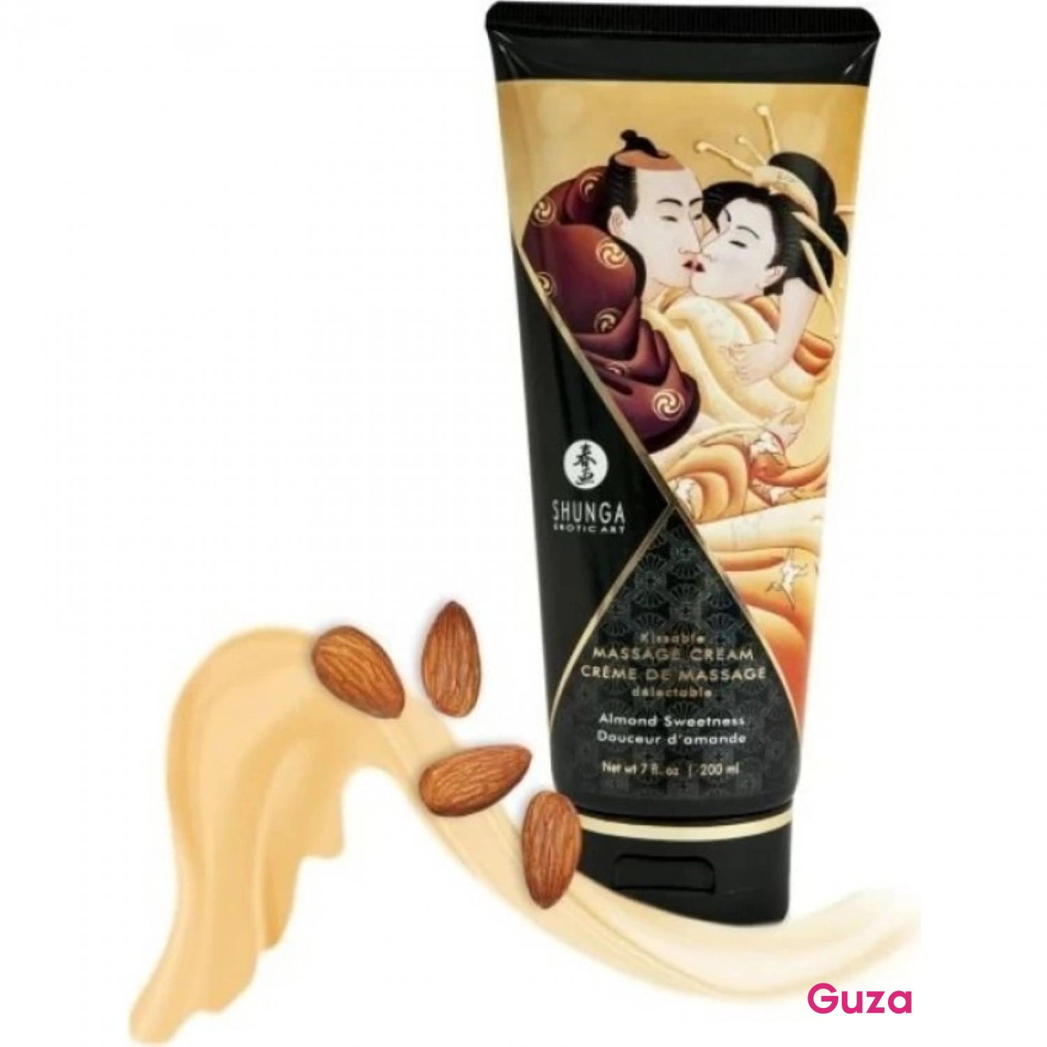 Массажный крем Shunga Erotic Art съедобный Almond Sweetness, 200 мл — фото 1