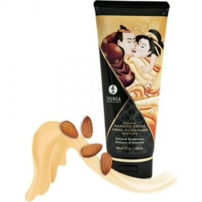Массажный крем Shunga Erotic Art съедобный Almond Sweetness, 200 мл
