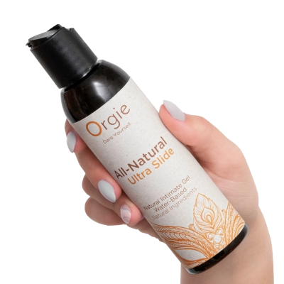 Orgies All-Natural Ultra Slide Интимный гель на водной основе с натуральными ингредиентами, долговечный — фото 3