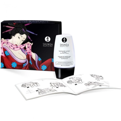Интимный крем Shunga Rain of Love возбуждающий, 30 мл, в белой тубе, с подарочной упаковкой