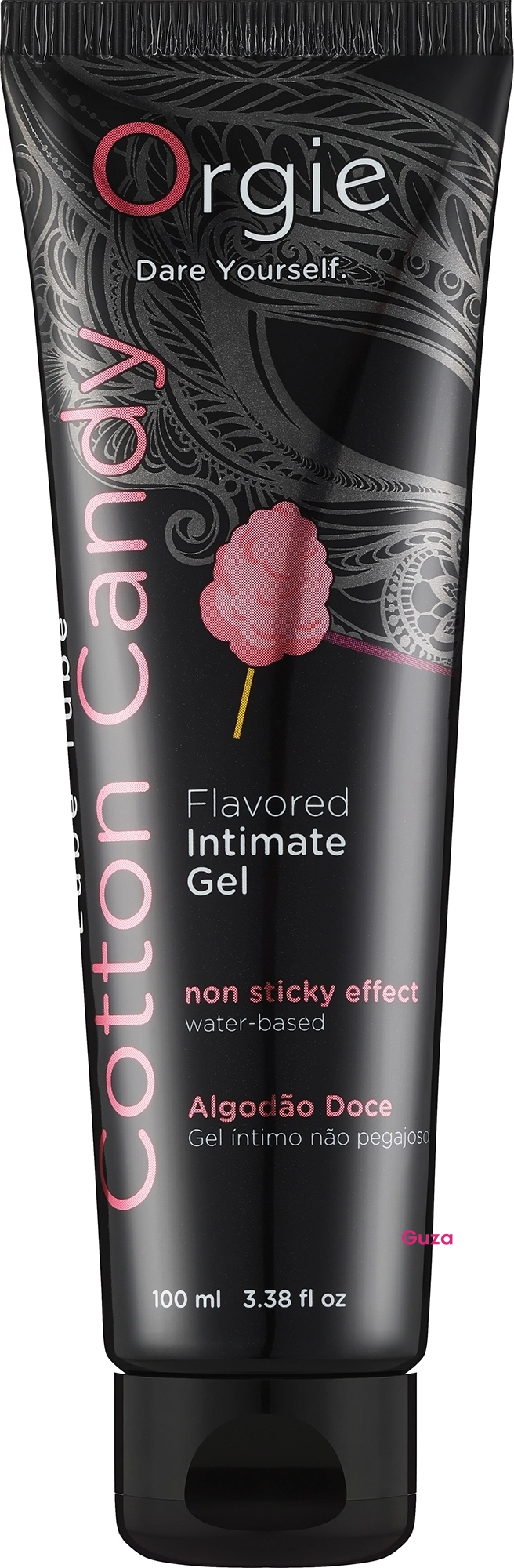 Интимный гель Orgies Cotton Candy со вкусом сахарной ваты, на водной основе, 100 мл — фото 1