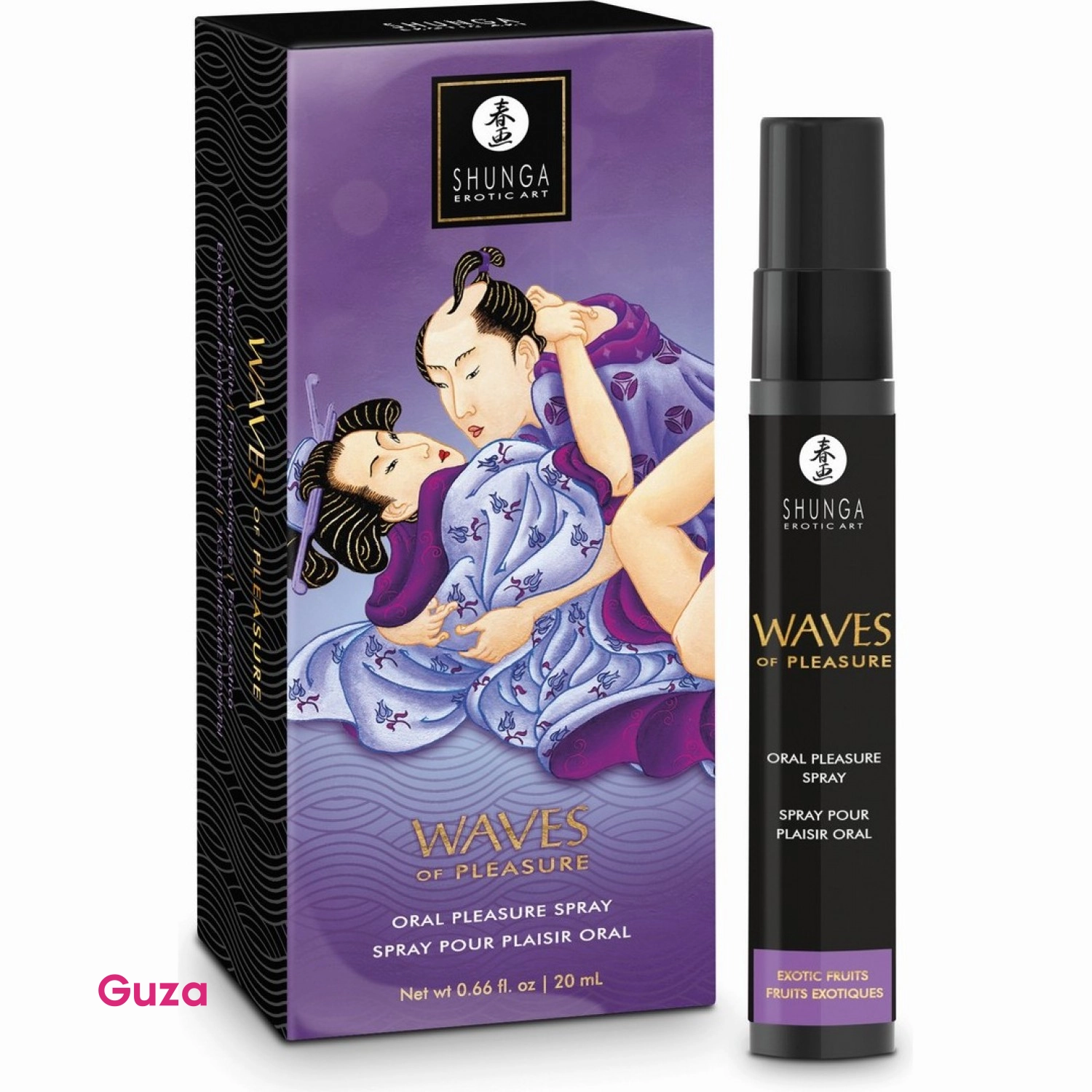Оральный спрей Shunga Waves of Pleasure Экзотические фрукты, 20 мл — фото 2
