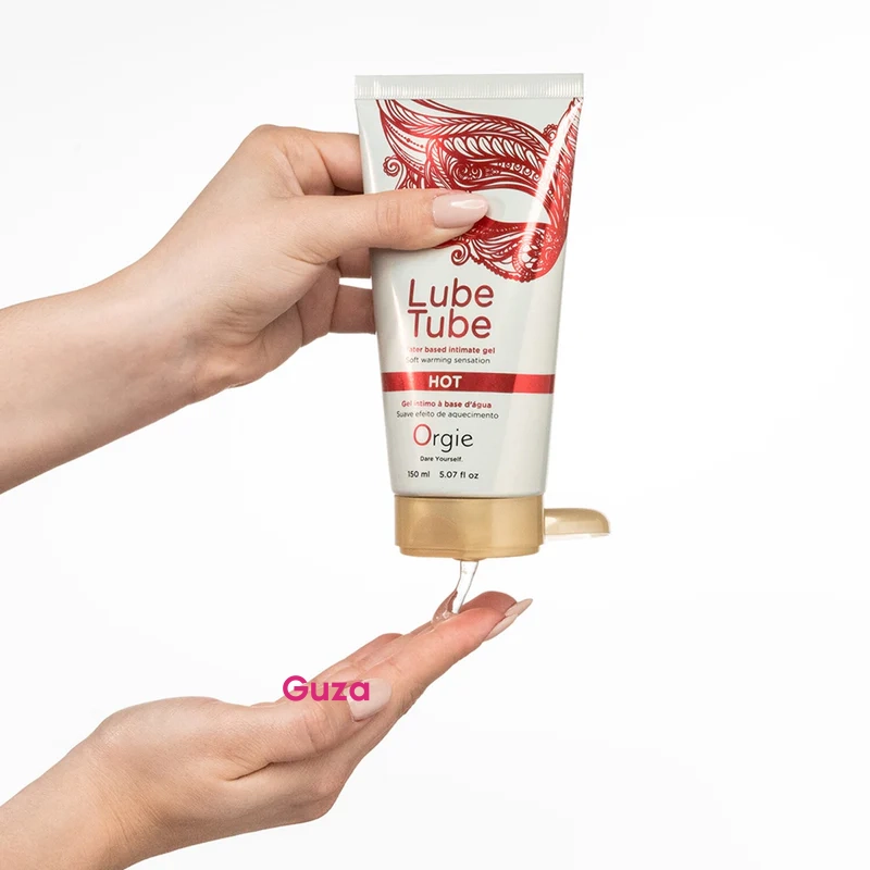 Интимный гель Lube Tube на водной основе с мягким согревающим эффектом, 150 мл — фото 2