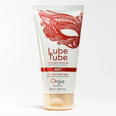 Интимный гель Lube Tube на водной основе с мягким согревающим эффектом, 150 мл